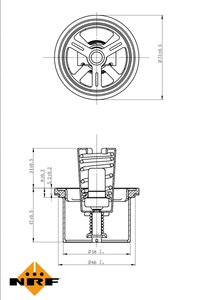 Термостат 5010447161 Renault (RVI)