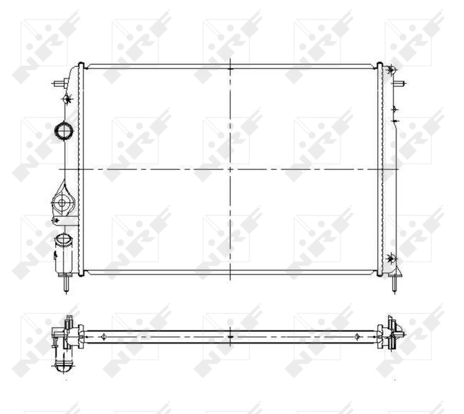 Купити FP56A1149AV AVA Радіатор двигуна