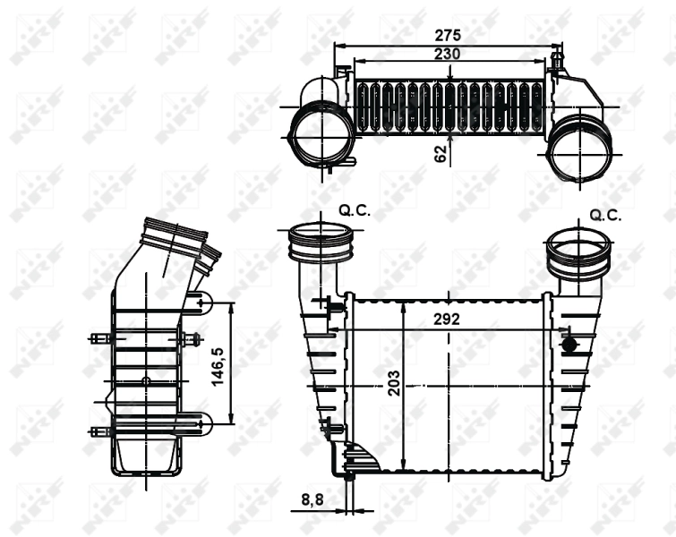 Інтеркулер 30138A NRF