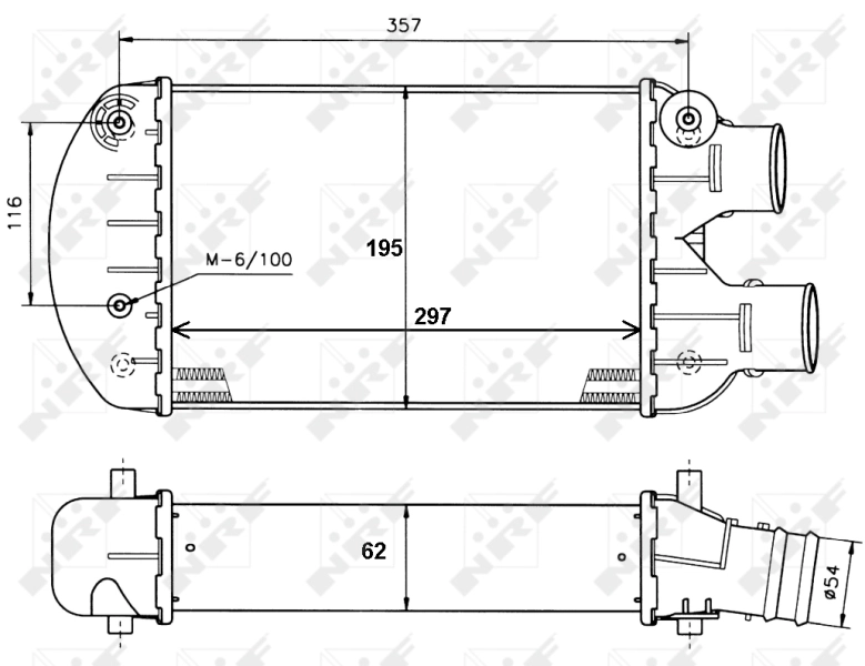  Інтеркулер Fiat Marea 