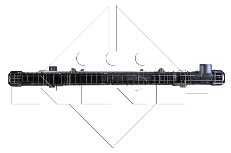 Радіатор основний NRF 519739 ціна, від 377.00 USD