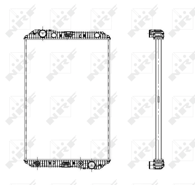 Радіатор основний NRF 509720 ціна, від 433.72 USD