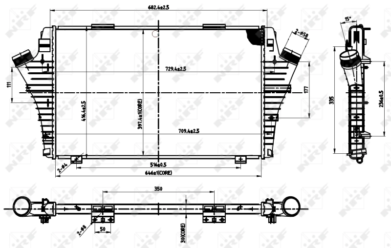 Інтеркулер AC630091 Maxgear