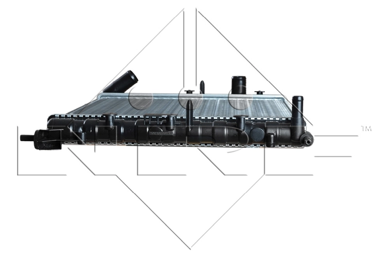 Радіатор основний NRF 58196 ціна, від 37.06 USD