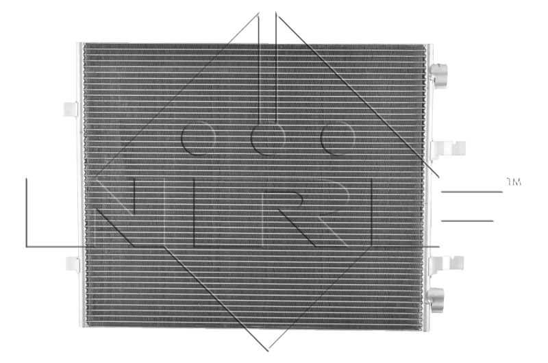 Конденсатор кондиціонера NRF 35960 ціна, від 88.00 USD