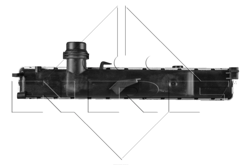 Радіатор основний NRF 51597 ціна, від 100.62 USD