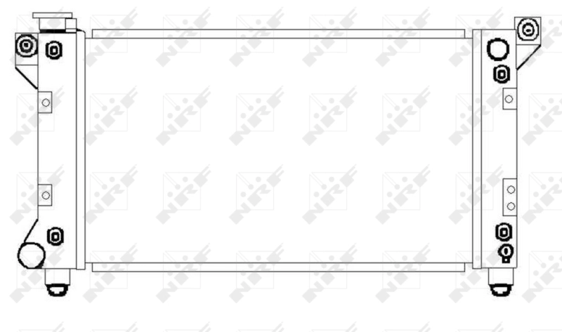 Радіатор охолодження NRF 50237