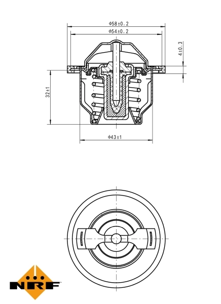 Термостат 725205 NRF