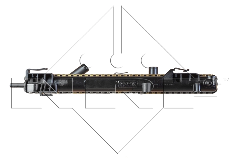 Радіатор основний NRF 58148 ціна, від 45.99 USD