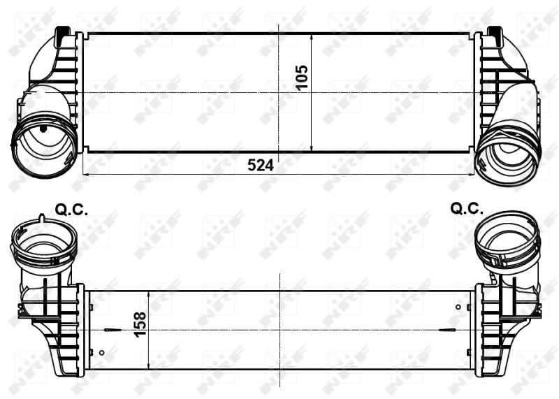 Інтеркулер 30359 NRF