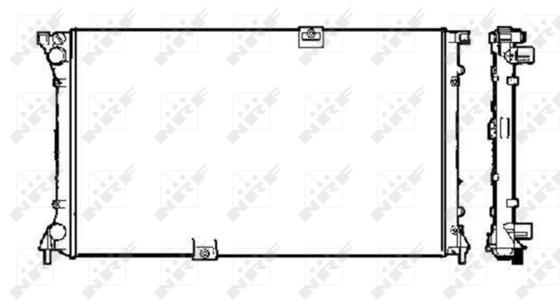 Радіатор охолодження NRF 58330