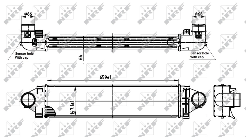 Інтеркулер 30304 NRF