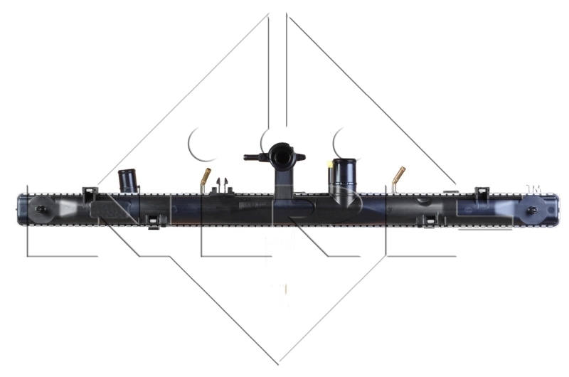 Радіатор основний NRF 58611 ціна, від 136.12 USD