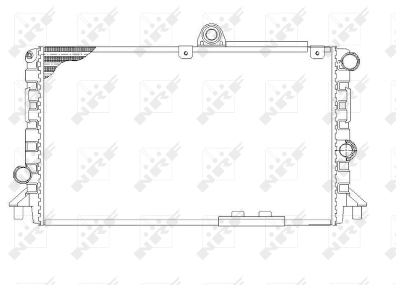 Радіатор 60578740 Fiat/Alfa/Lancia