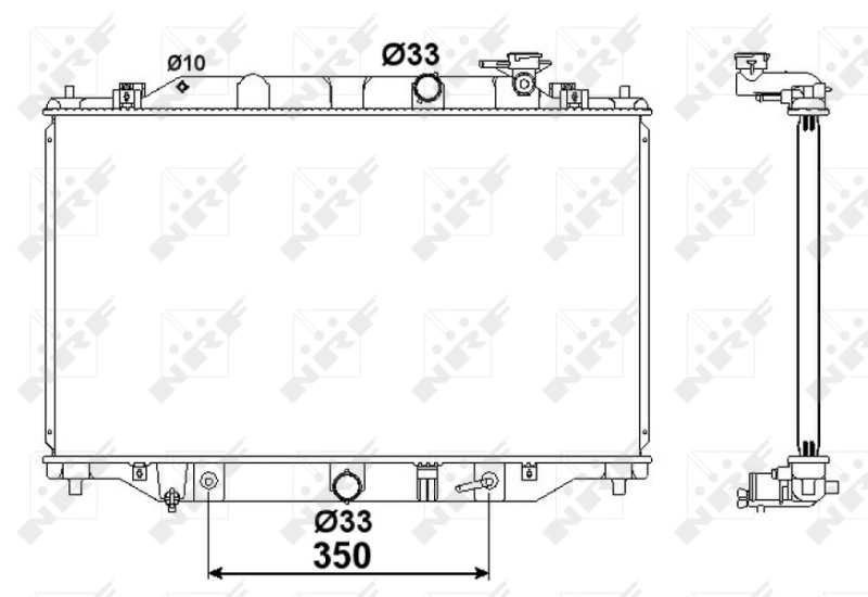 Радіатор охолодження Hart 644082
