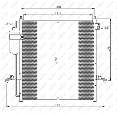 Конденсатор кондиціонера AND 42260029 ціна, від 66.79 USD