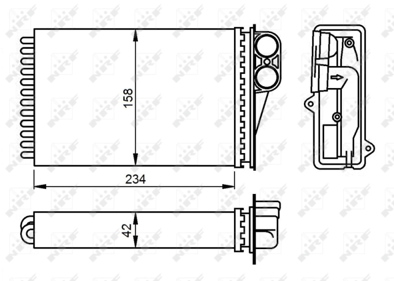 Купити BR461 Magneti Marelli Теплообмінник