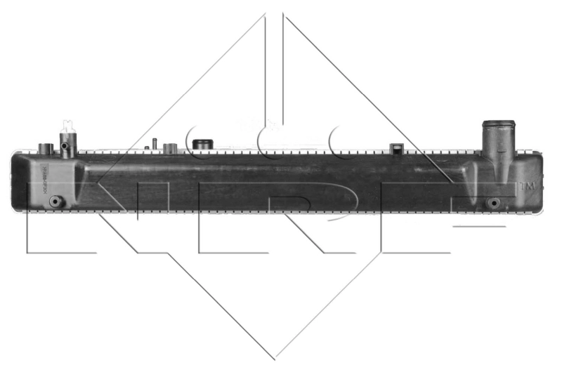Радіатор основний NRF 52231 ціна, від 133.38 USD