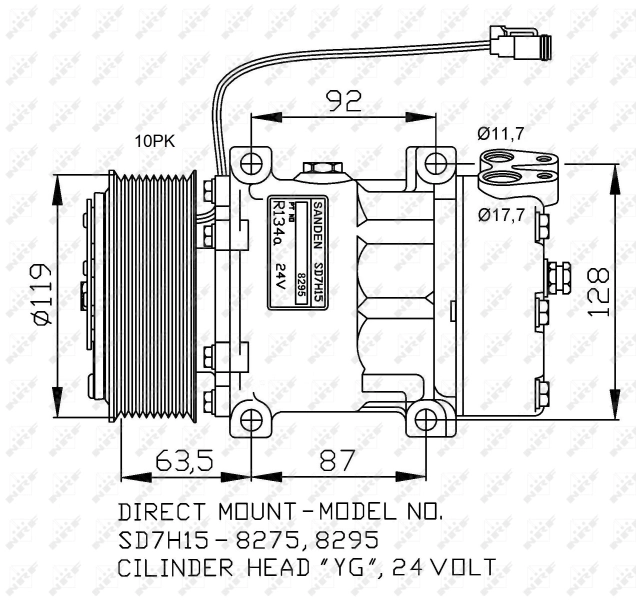 Купити Компресор кондиціонера Renault 21  L48