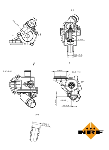 Термостат TE0096 Magneti Marelli