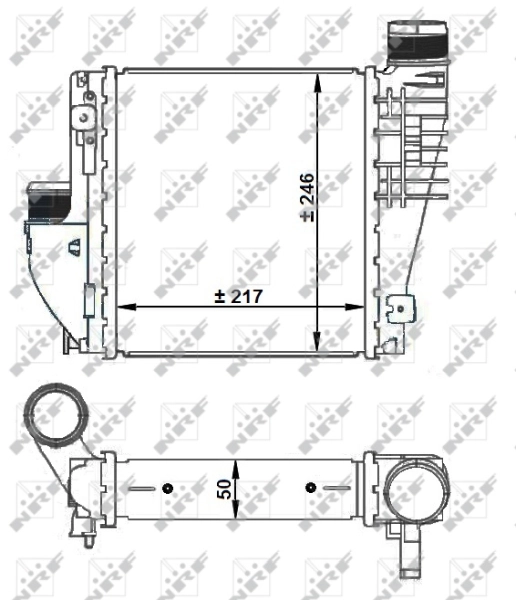 Купити CI662000S Mahle Original Радіатор интеркуллера