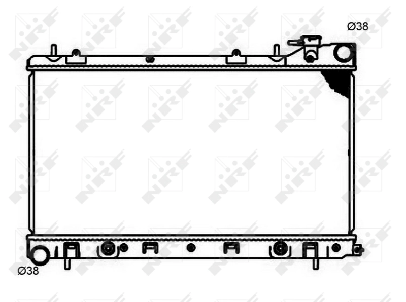 R12159 Sato Tech Радіатор охолодження двигуна