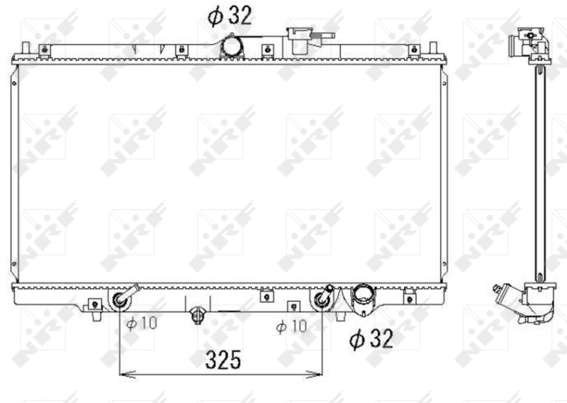 Радіатор охолодження NRF 53328