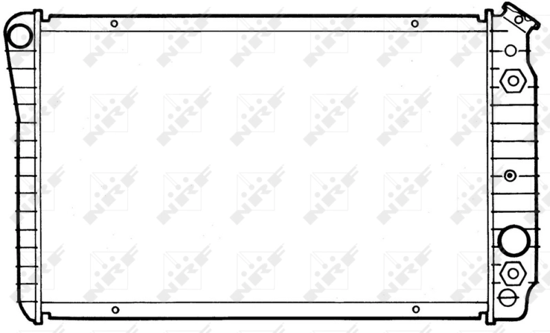 Радіатор 50322 NRF