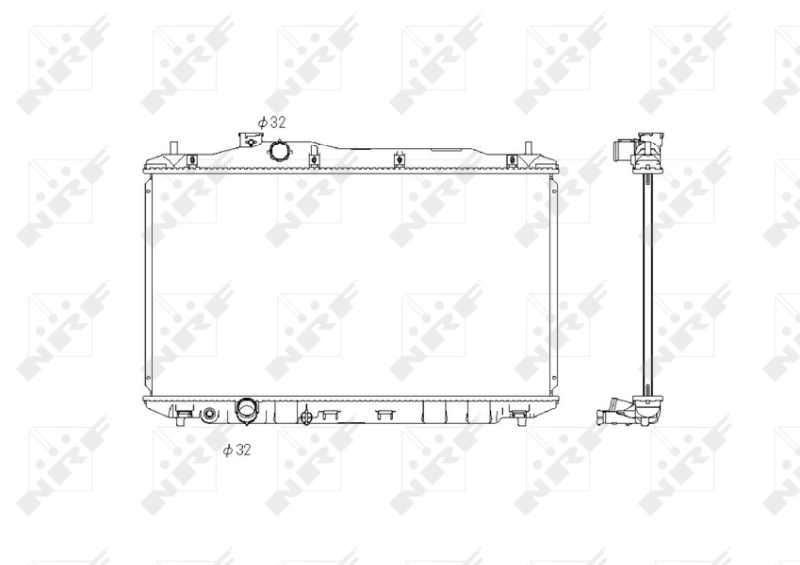 Купити HD2189 Starline Радіатор двигуна
