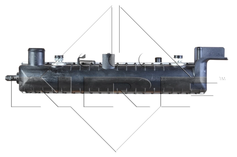 Радіатор основний NRF 56008 ціна, від 263.78 USD