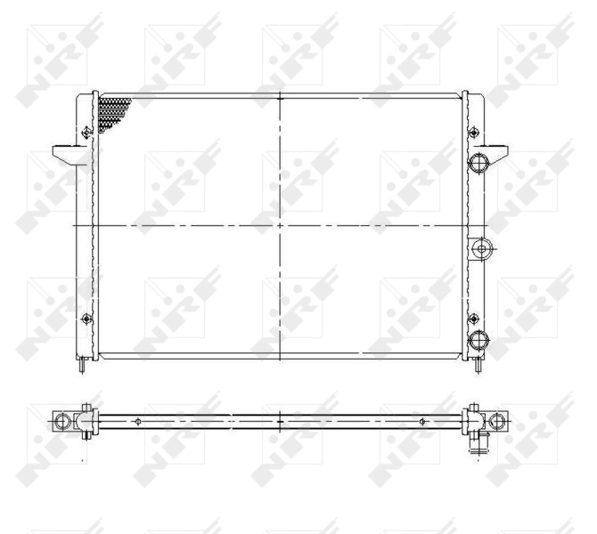 Купити 324008A2 Polcar Радіатор двигуна