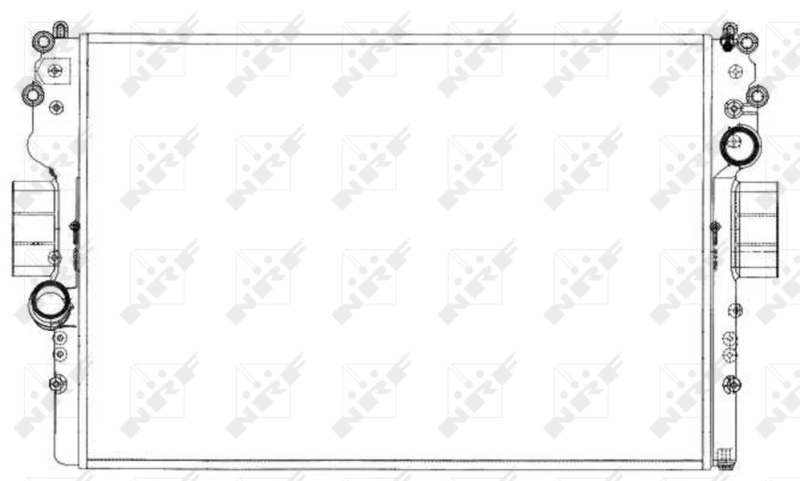 Купити 53614 NRF Радіатор двигуна