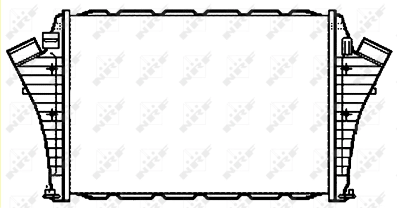 Купити AC630088 Maxgear Радіатор интеркуллера