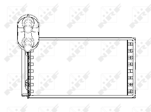 Купити 53550 NRF Теплообмінник