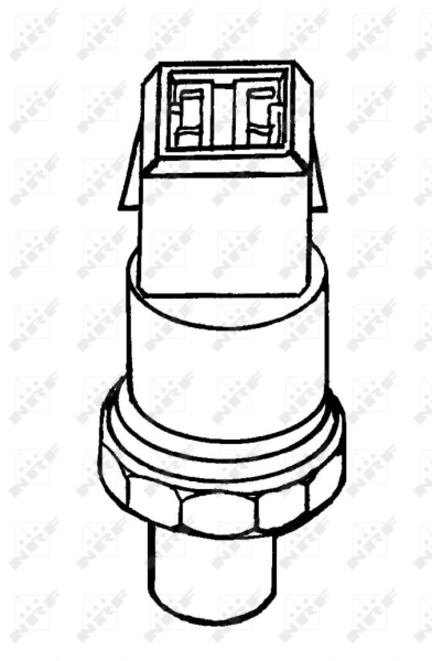 Датчик тиску кондиціонера ASW27000S Polcar