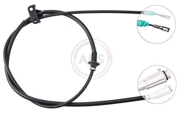Трос ручного гальма задній, правий/лівий Adriauto AD570252 ціна, від 25.34 USD