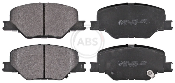 Передні тормозні колодки 84124408 Opel