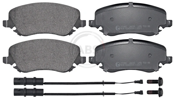 9949293 Fiat/Alfa/Lancia Передні гальмівні колодки