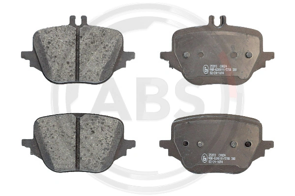 Задні гальмівні колодки Mercedes A0004204103 ціна, від 92.46 USD