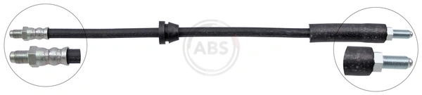 6114613 Ford Гнучка гальмівна трубка передня