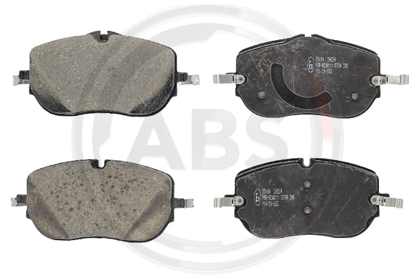 Передні тормозні колодки A0004200004 Mercedes
