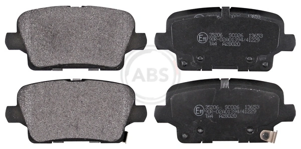 Купити 13517694 Peugeot/Citroen Задні колодки