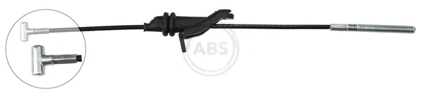 Трос стоянкового гальма передній Ford 3M512780DC ціна, від 5.65 USD