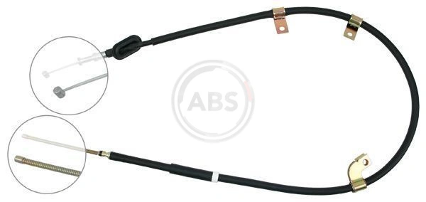 Трос стоянкового гальма задній правий Adriauto AD460201 ціна, від 28.24 USD