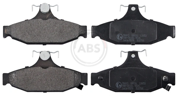 Задні гальмівні колодки General Motors 18020433 ціна, від 23.95 USD