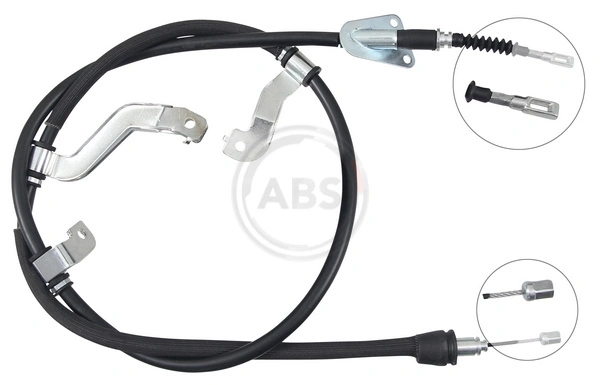 Трос стоянкового гальма задній правий Bosch 1987482573 ціна, від 37.65 USD
