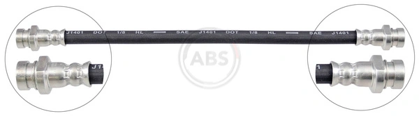 Шланг гальмівний передній Chrysler MR129726 ціна, від 9.19 USD