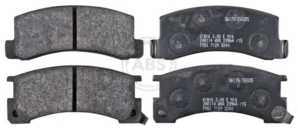 0449214071 Toyota Колодки гальмівні задні, дискові