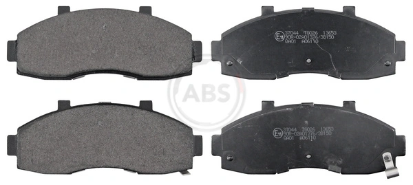 Передні тормозні колодки BF0610 AMP/Paradowscy