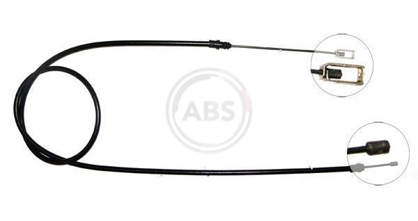 Трос стоянкового гальма передній Peugeot/Citroen E074053 ціна, від 6.97 USD